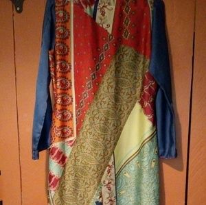 Pakistani maimay collection Silk kurta